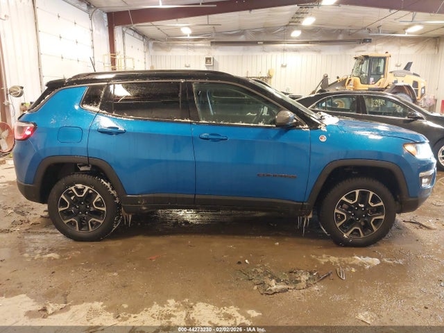 44273230 :رقم المزاد ، 3C4NJDDB3KT763190 vin ، 2019 Jeep Compass Trailhawk 4x4 مزاد بيع