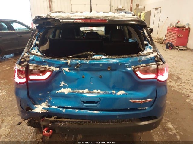 44273230 :رقم المزاد ، 3C4NJDDB3KT763190 vin ، 2019 Jeep Compass Trailhawk 4x4 مزاد بيع