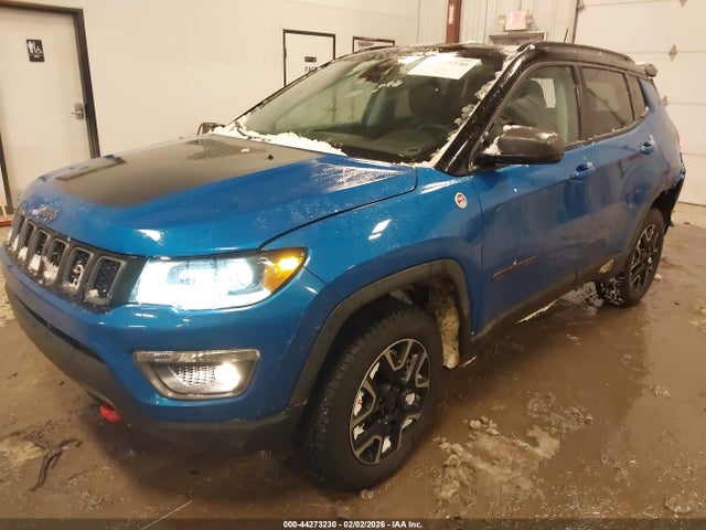 44273230 :رقم المزاد ، 3C4NJDDB3KT763190 vin ، 2019 Jeep Compass Trailhawk 4x4 مزاد بيع