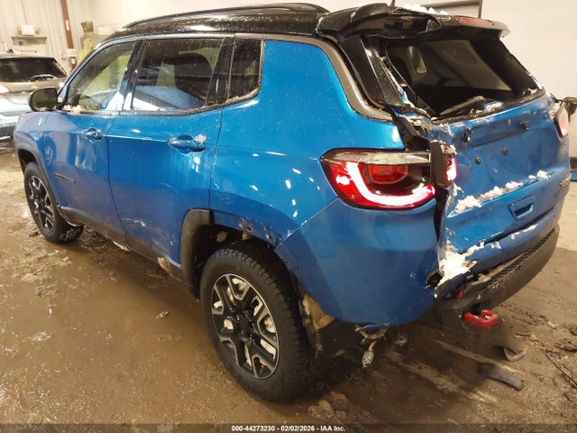 44273230 :رقم المزاد ، 3C4NJDDB3KT763190 vin ، 2019 Jeep Compass Trailhawk 4x4 مزاد بيع