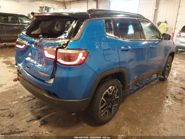 44273230 :رقم المزاد ، 3C4NJDDB3KT763190 vin ، 2019 Jeep Compass Trailhawk 4x4 مزاد بيع