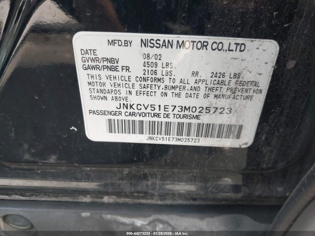 2003 INFINITI G35 JNKCV51E73M025723 Photo 8