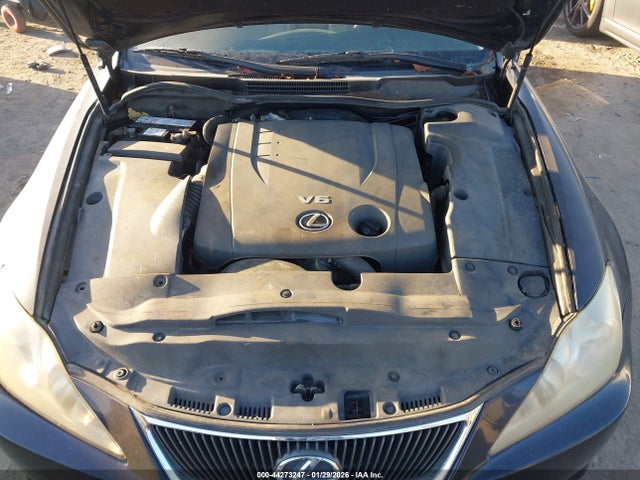 2008 Lexus Is 250 მანქანა იყიდება აუქციონზე, vin: JTHBK262282070797, აუქციონის ნომერი: 44273247