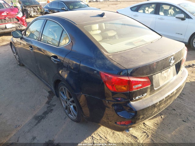 2008 Lexus Is 250 მანქანა იყიდება აუქციონზე, vin: JTHBK262282070797, აუქციონის ნომერი: 44273247