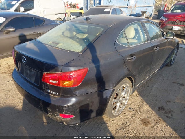 2008 Lexus Is 250 მანქანა იყიდება აუქციონზე, vin: JTHBK262282070797, აუქციონის ნომერი: 44273247