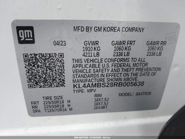 Buick Encore Gx Preferred Fwd 2024 KL4AMBS28RB005638 Image 9
