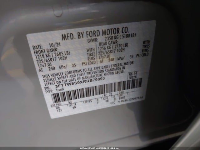 Ford Maverick Lariat 2024 3FTTW8S9XRRB79893 Image 9