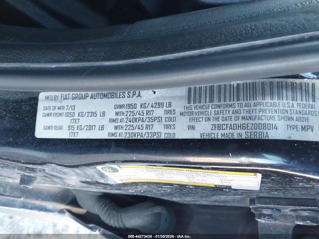 2014 FIAT 500L ZFBCFADH6EZ008014 Photo 8