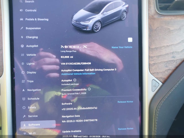 2020 TESLA MODEL X 5YJXCAE26LF299439 Photo 6