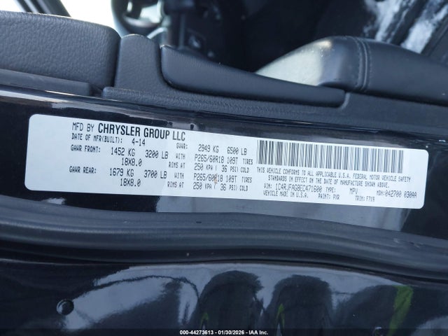 Jeep Grand Cherokee Laredo 2014 1C4RJFAG8EC471600 Image 9