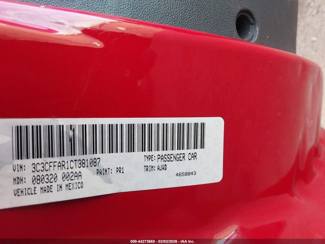 2012 FIAT 500 3C3CFFAR1CT381087 Photo 8