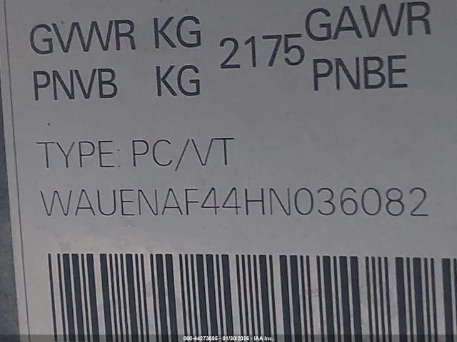 2017 AUDI A4 WAUENAF44HN036082 Photo 8