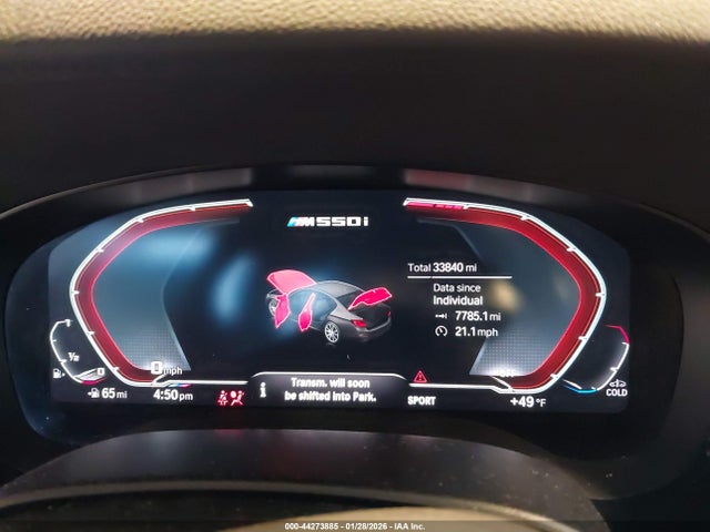 BMW M550i Xdrive 2020 WBAJS7C09LCD20729 Image 7