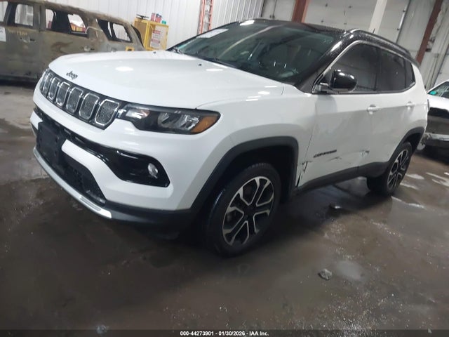 Aukcja sprzedaży 2022 Jeep Compass Limited 4x4, vin: 3C4NJDCB4NT158147, numer aukcji: 44273901