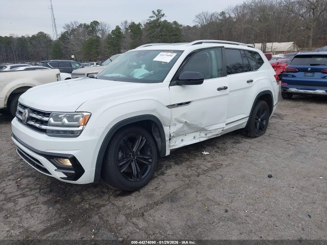 44274090 :رقم المزاد ، 1V2SR2CA2KC588692 vin ، 2019 Volkswagen Atlas 3.6l V6 Sel R-line مزاد بيع