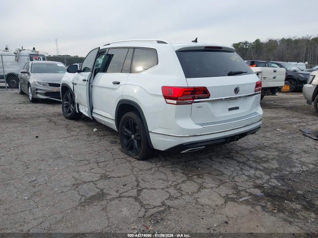 44274090 :رقم المزاد ، 1V2SR2CA2KC588692 vin ، 2019 Volkswagen Atlas 3.6l V6 Sel R-line مزاد بيع