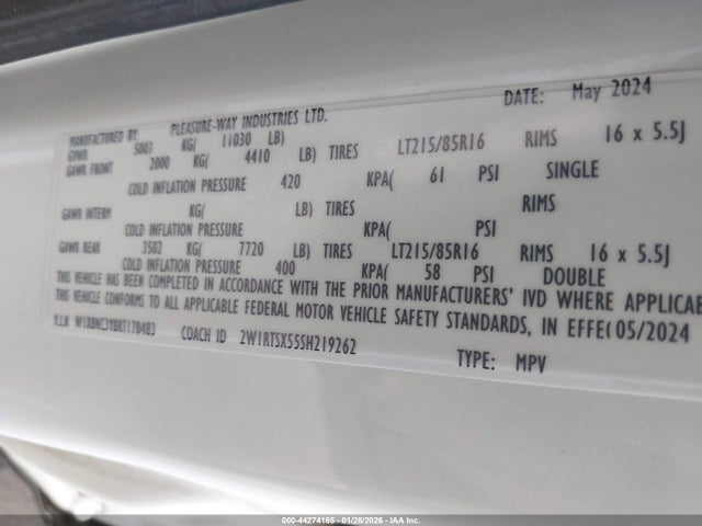 W1X8NC3Y8RT178483 Mercedes-Benz Sprinter 3500xd High Roof 4-cyl Diesel Ho