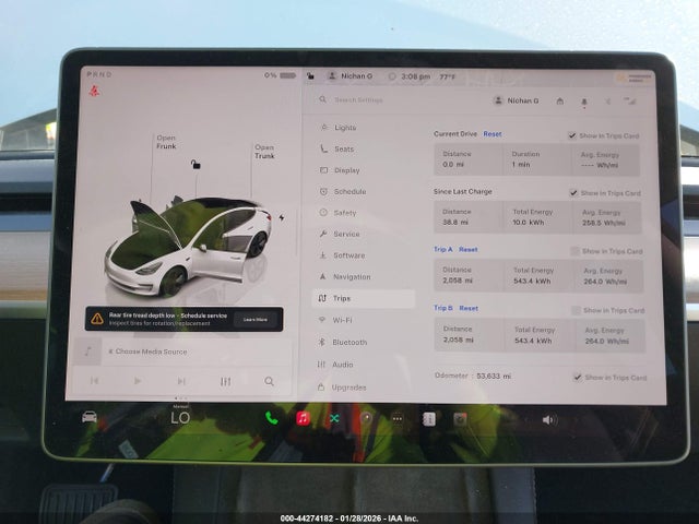 Aukcja sprzedaży 2023 Tesla Model 3 Rear-wheel Drive, vin: 5YJ3E1EA7PF518138, numer aukcji: 44274182