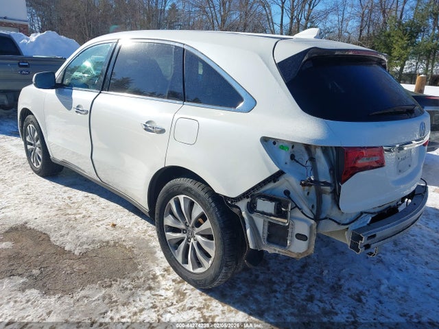 Acura Mdx Technology Package 2014 5FRYD4H4LEB048306 Image 3