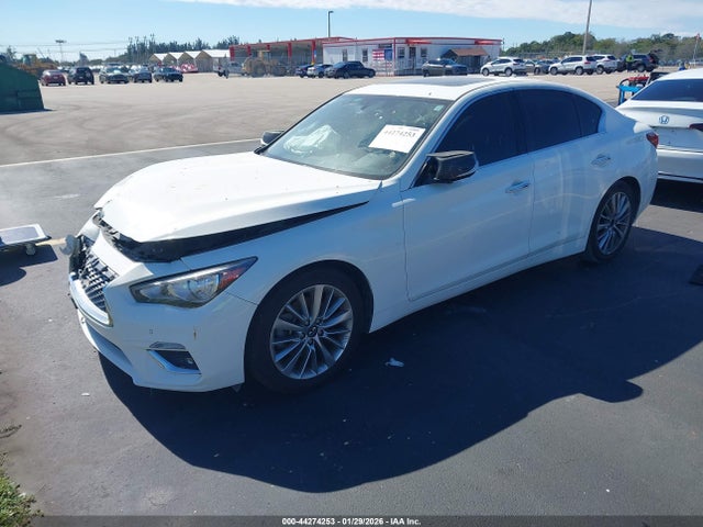 Aukcja sprzedaży 2021 Infiniti Q50 Luxe, vin: JN1EV7BP4MM706996, numer aukcji: 44274253