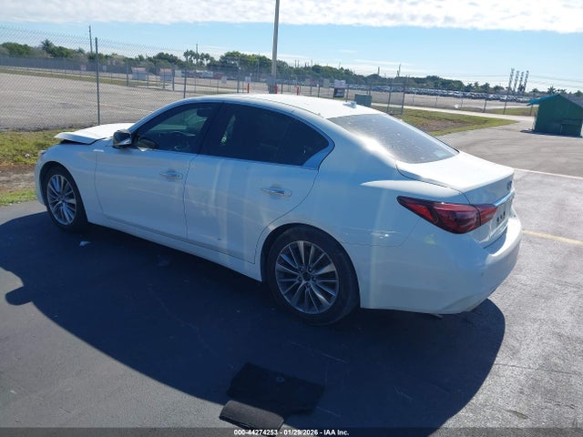 Aukcja sprzedaży 2021 Infiniti Q50 Luxe, vin: JN1EV7BP4MM706996, numer aukcji: 44274253