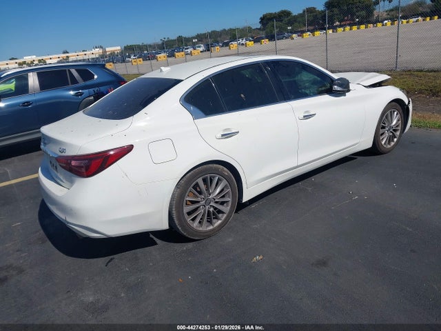 Aukcja sprzedaży 2021 Infiniti Q50 Luxe, vin: JN1EV7BP4MM706996, numer aukcji: 44274253