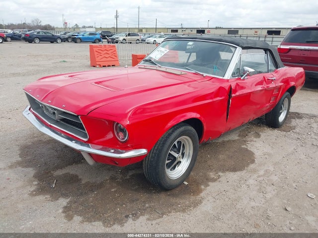 1967 FORD MUSTANG 7F03T219921 Photo 1