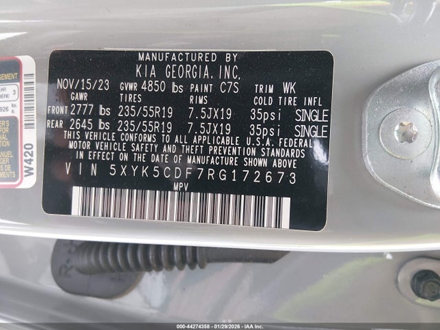 2024 KIA SPORTAGE 5XYK5CDF7RG172673 Photo 8