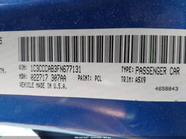 Chrysler 200 Limited 2015 1C3CCCAB3FN677131 Image 9