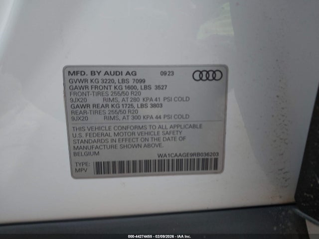 2024 AUDI Q8 E-TRON WA1CAAGE9RB036203 Photo 8