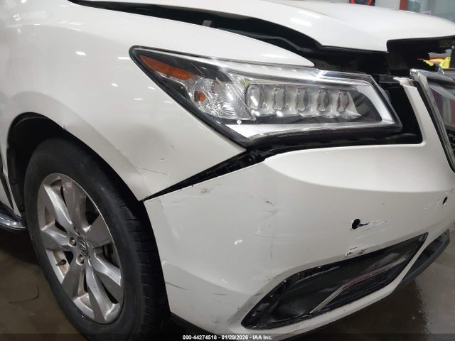 44274518 :رقم المزاد ، 5FRYD4H96GB061011 vin ، 2016 Acura Mdx Advance   Entertainment Packages/advance Package مزاد بيع