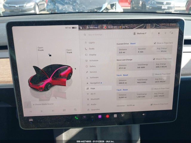 Aukcja sprzedaży 2023 Tesla Model 3 Rear-wheel Drive, vin: 5YJ3E1EA9PF402410, numer aukcji: 44274805