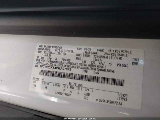 Ford Transit-250 Cargo Van 2023 1FTBR3X84PKA97875 Image 9