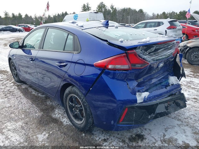 KMHC65LCXKU134374 Hyundai Ioniq Hybrid Blue