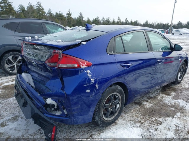 KMHC65LCXKU134374 Hyundai Ioniq Hybrid Blue