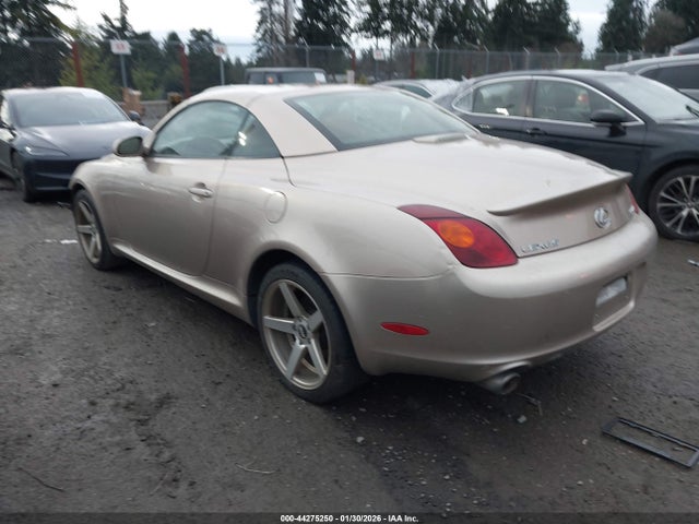 Продажа на аукционе авто 2003 Lexus Sc 430, vin: JTHFN48Y630042012, номер лота: 44275250