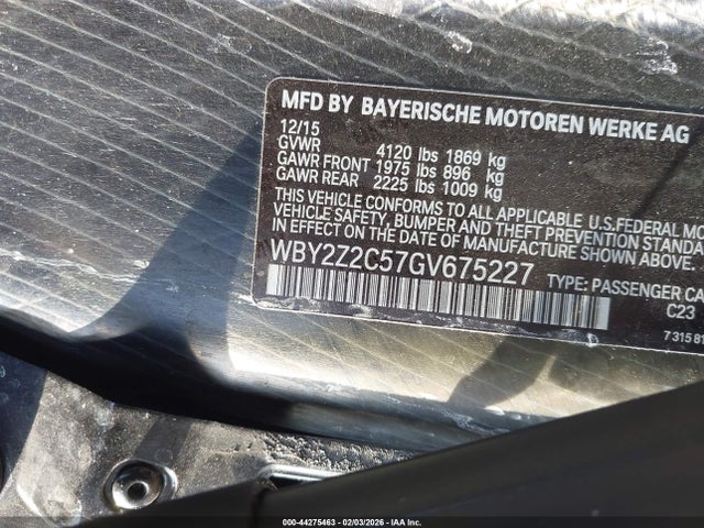 2016 BMW I8 WBY2Z2C57GV675227 Photo 8