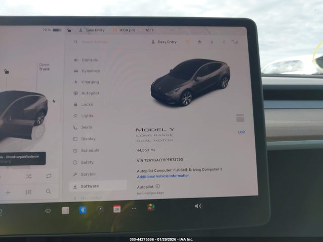 2023 TESLA MODEL Y 7SAYGAEE5PF673793 Photo 6