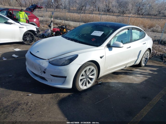 2022 TESLA MODEL 3 5YJ3E1EB1NF272077 Photo 1