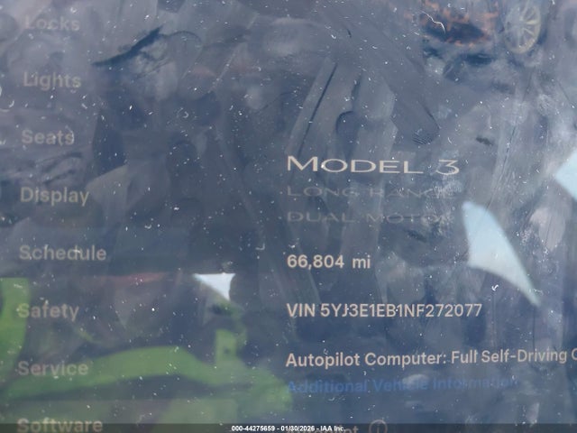 2022 TESLA MODEL 3 5YJ3E1EB1NF272077 Photo 6