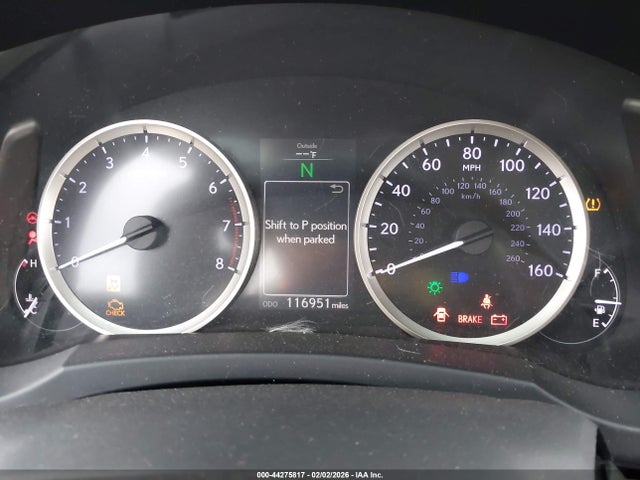 Aukcja sprzedaży 2014 Lexus Is 250, vin: JTHBF1D27E5018920, numer aukcji: 44275817