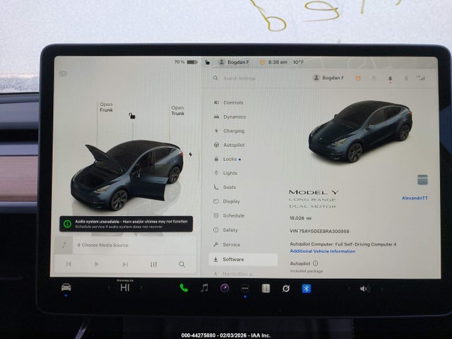 2024 TESLA MODEL Y 7SAYGDEE8RA300958 Photo 6