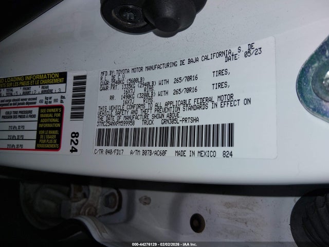 3TMCZ5ANXPM599958 Toyota Tacoma Trd Off Road