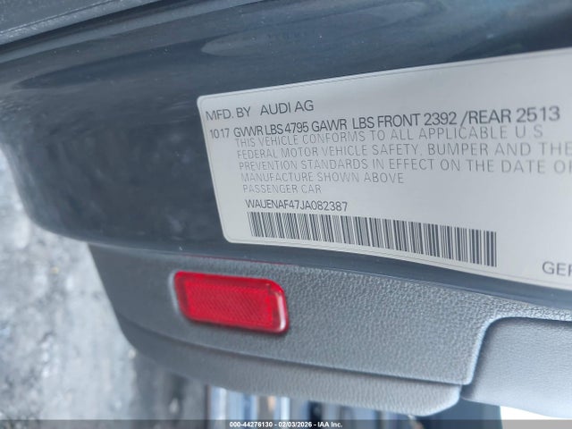 2018 AUDI A4 WAUENAF47JA082387 Photo 8