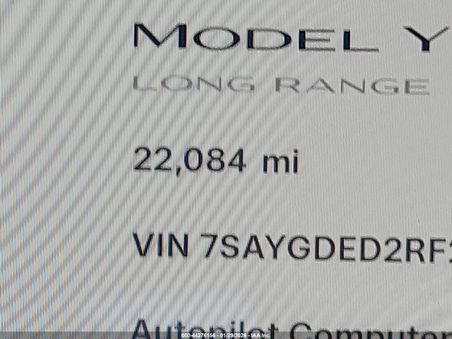 Tesla Model Y Rwd 2024 7SAYGDED2RF206990 Image 16