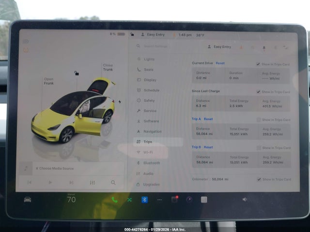 Aukcja sprzedaży 2022 Tesla Model Y Long Range Dual Motor All-wheel Drive, vin: 7SAYGAEE2NF575138, numer aukcji: 44276264