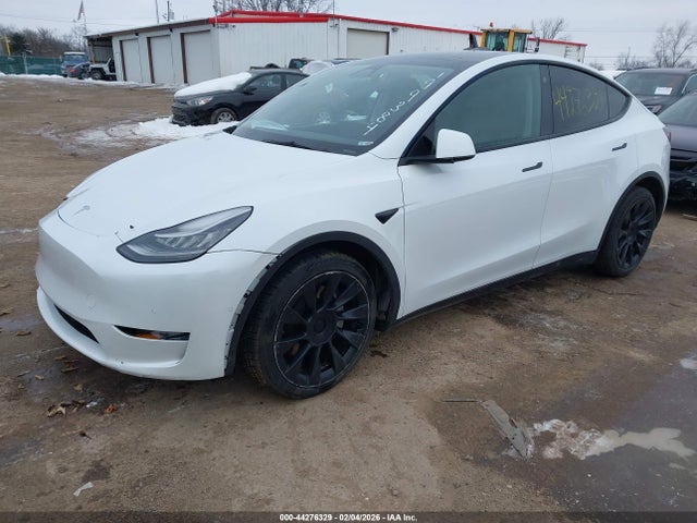 2021 TESLA MODEL Y 5YJYGDEE3MF199384 Photo 1