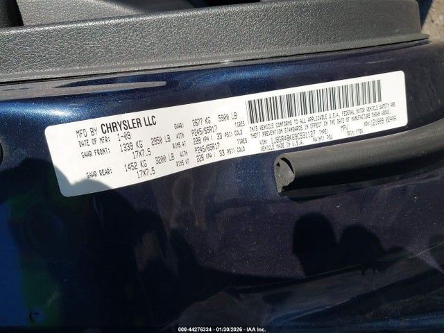 2009 JEEP GRAND CHEROKEE 1J8GR48K69C531127 Photo 8