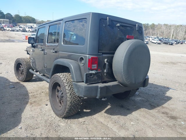 2017 Jeep Wrangler Unlimited Sport 4x4 მანქანა იყიდება აუქციონზე, vin: 1C4BJWDG8HL505407, აუქციონის ნომერი: 44276408