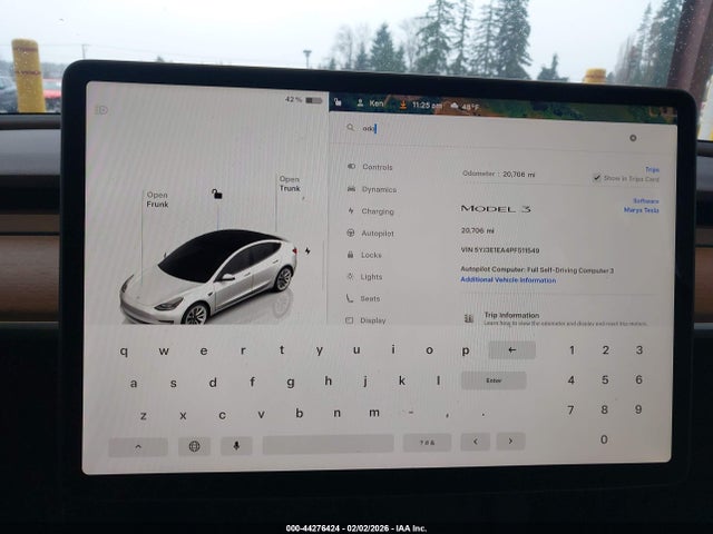 2023 TESLA MODEL 3 5YJ3E1EA4PF511549 Photo 6